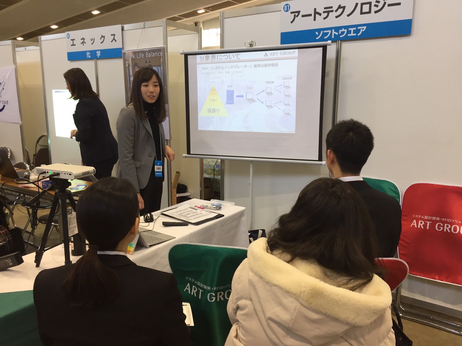 マイナビ業界研究フェア 福井会場 に参加しました アートテクノロジー